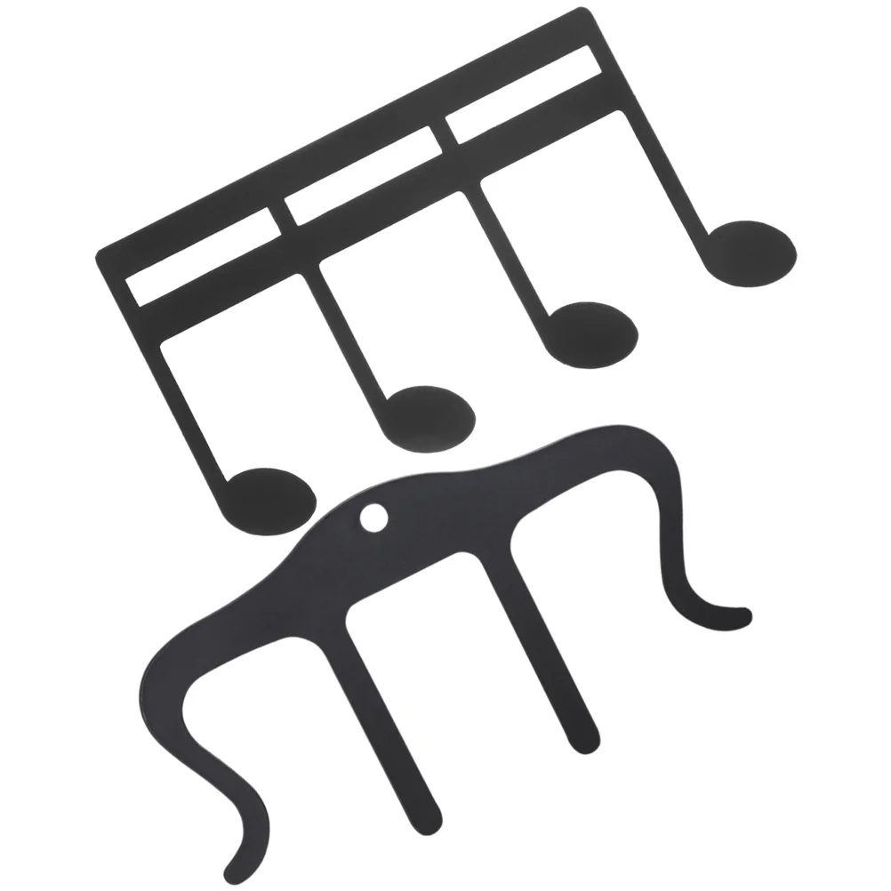 

2pcs Metal Music Note Paper Clips Sheet Music Holder Sheet Music Stand Music Stands