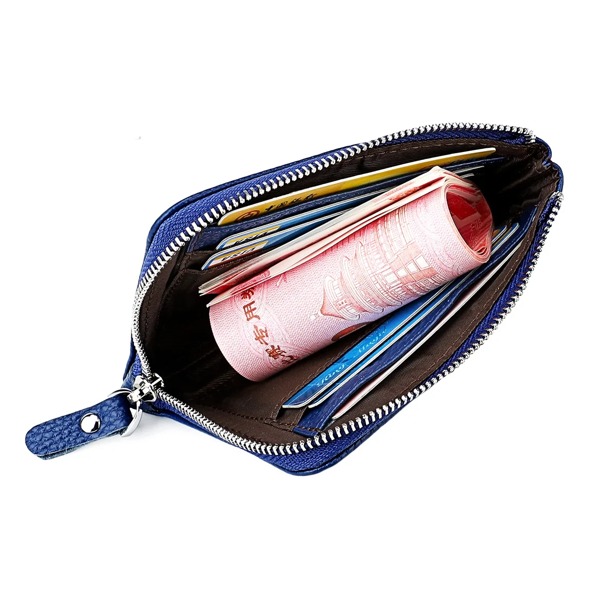 

Women's Zipper Wallet Genuine Leather Coin Purse Card Holder for For Women Fashion Mini Purse