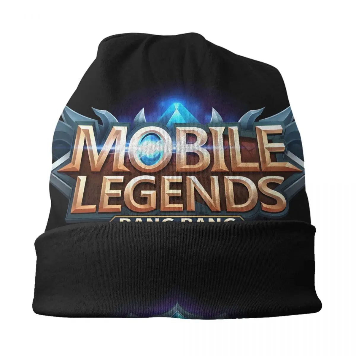 Фото MLBB Game Bonnet Шапка Вязаные шапки Мужчины Женщины Мода Унисекс Взрослые мобильные легенды Bang Bang MOBA Теплые шапочки Skullies Шапки №3