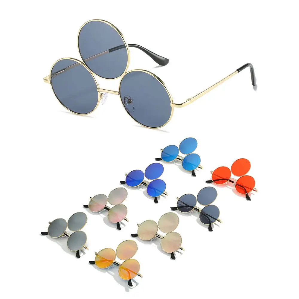 

Забавная Вечеринка Косплей очки с тремя глазами солнцезащитные очки в китайском стиле Erlang God