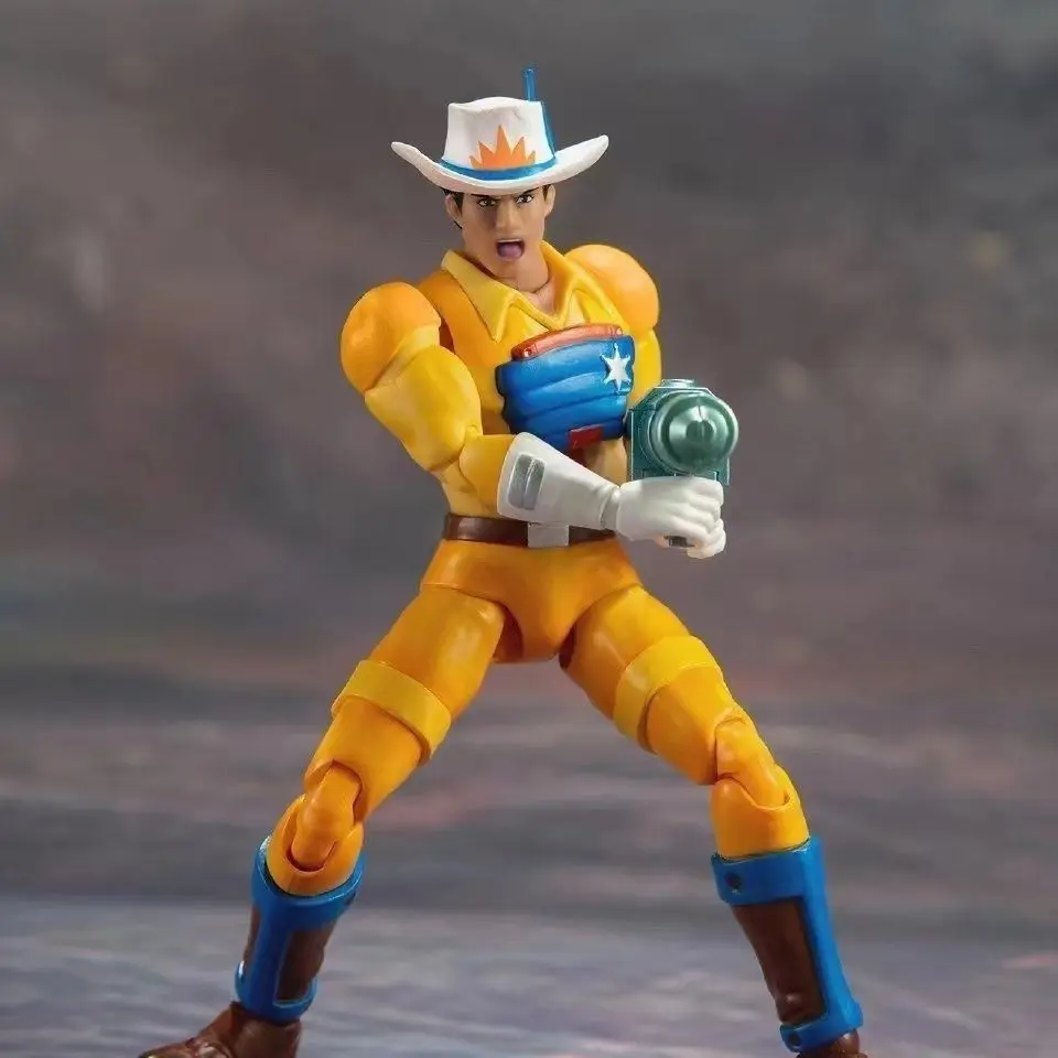 Фото В наличии: Подвижная коллекционная фигурка-игрушка Dasheng Model GT BraveStarr Star Sheriff, 7 дюймов. №4