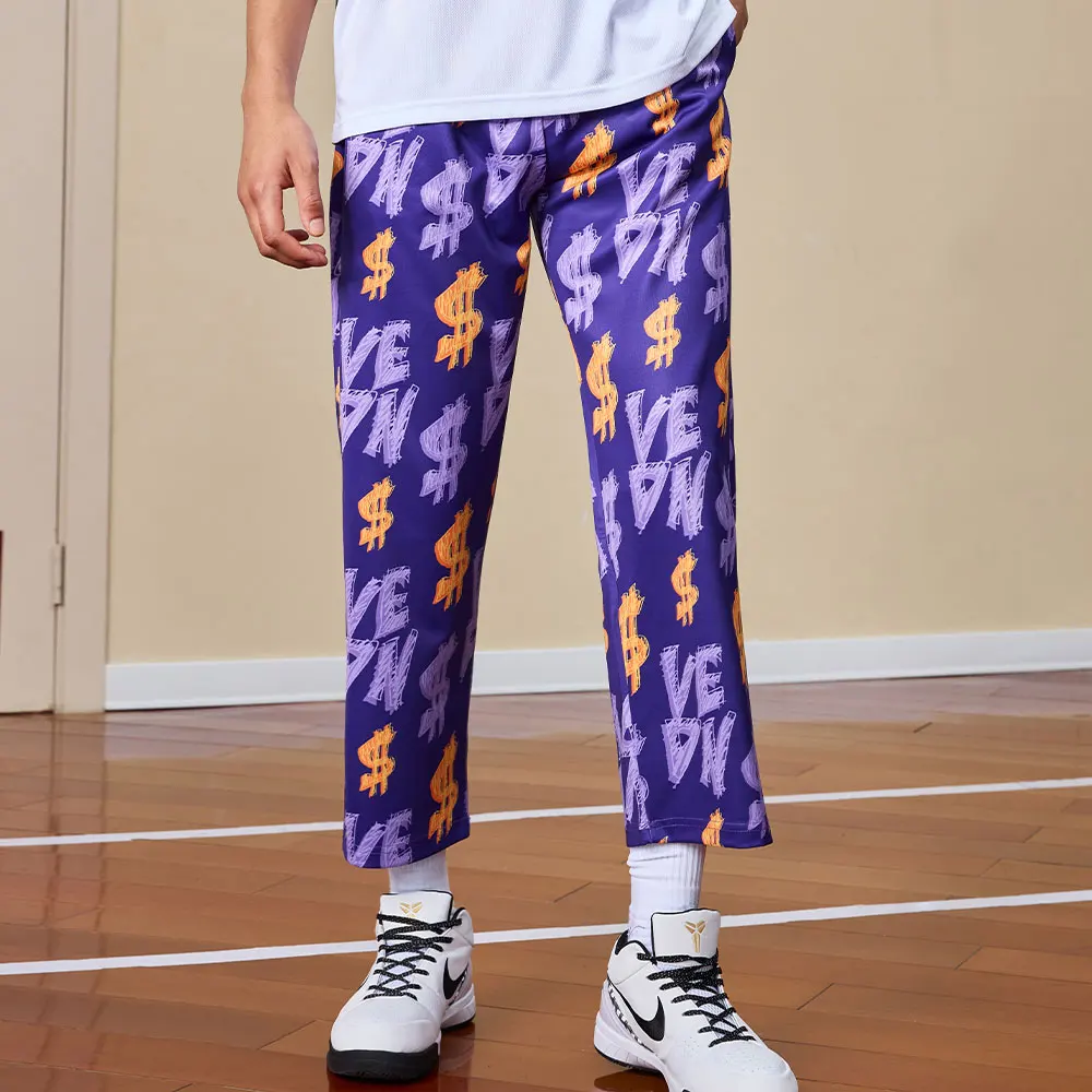 Повседневные брюки-шаровары с эластичной резинкой на талии и карманами в полный