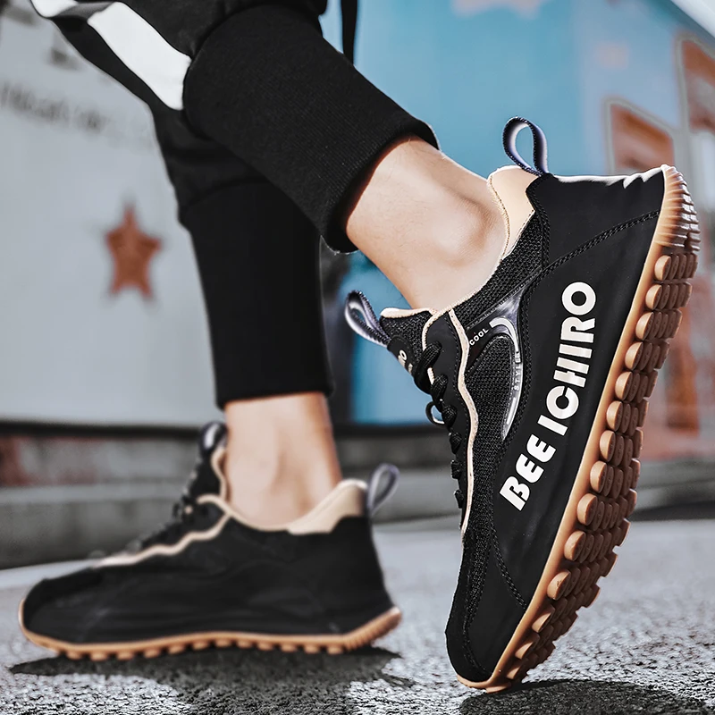 New Golf Shoes Men's Fashion Fitness Golf Sports Shoes White Black Beginner Men's Golf Training Shoes