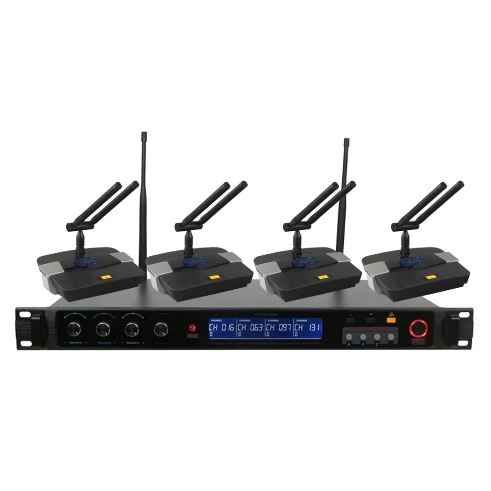 

Professional UHF desktop conference wireless gooseneck microphone for meeting