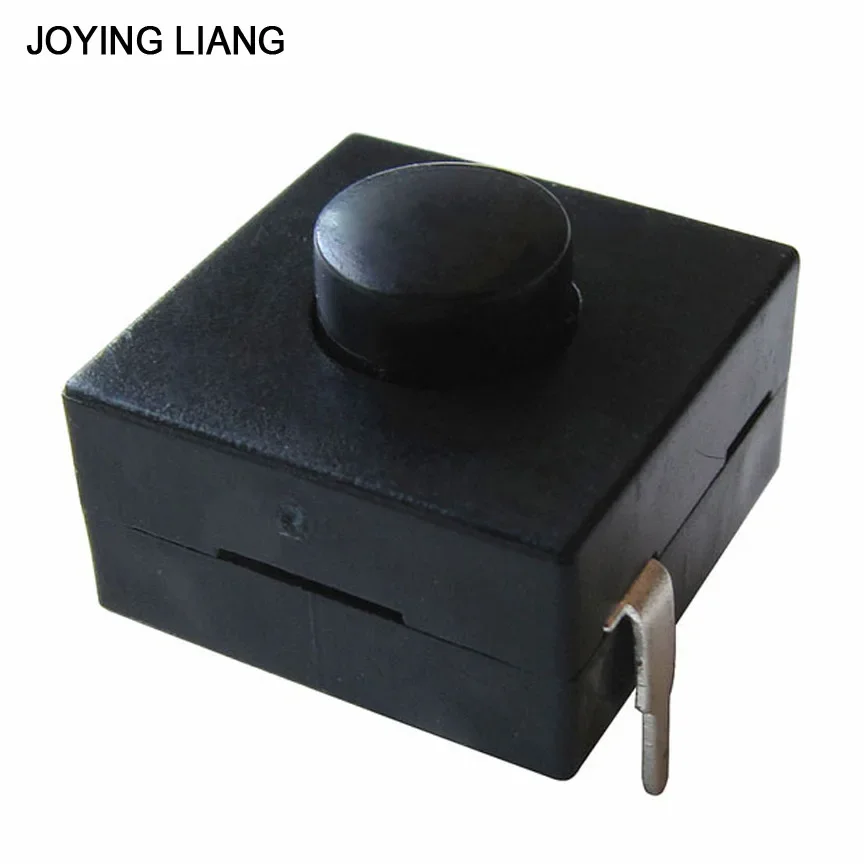 

12x12 мм Переключатель фонарика CREE XPE Q5 T6 центральный DIY части 2P- ON- OFF электрические переключатели KAN16-1202A 3 шт./лот