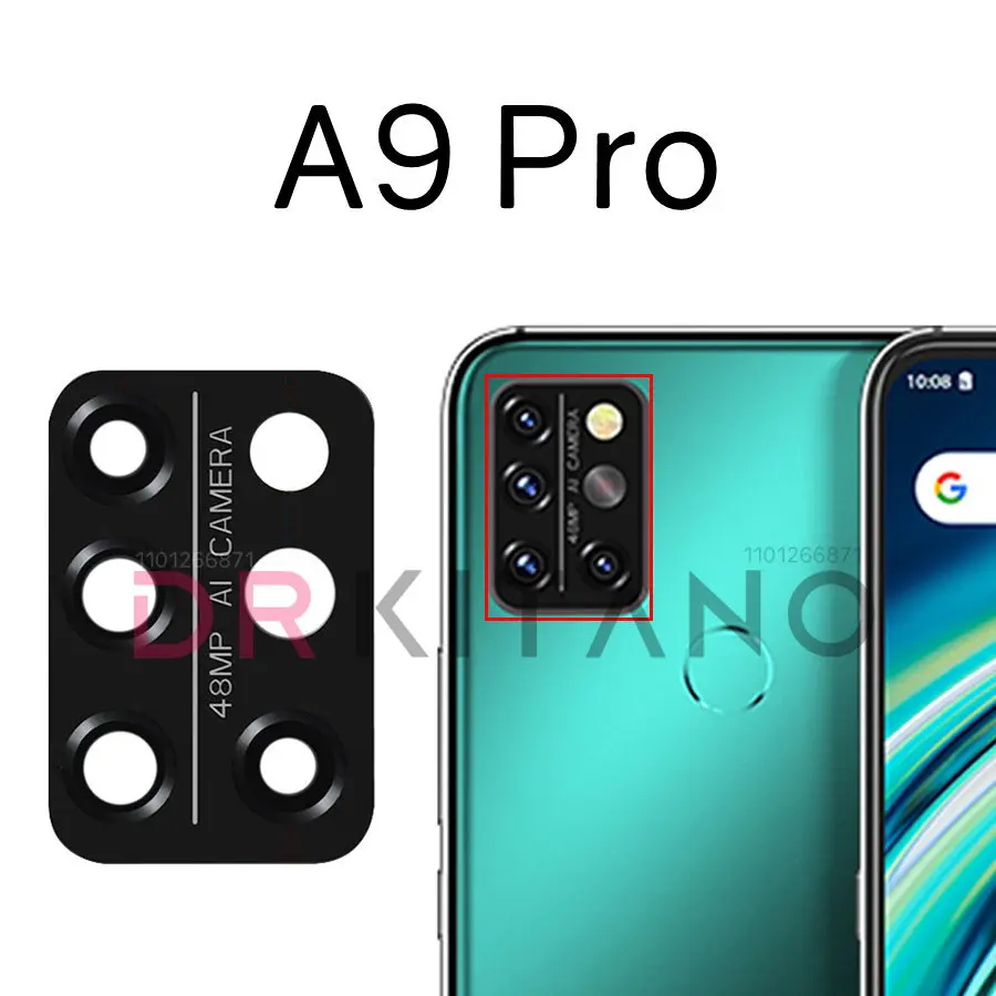 Стеклянный объектив задней камеры для UMIDIGI A7 Pro A7S A9 A11 MAX A11S BISON GT2 5G X X10 F2 S5 Замена +