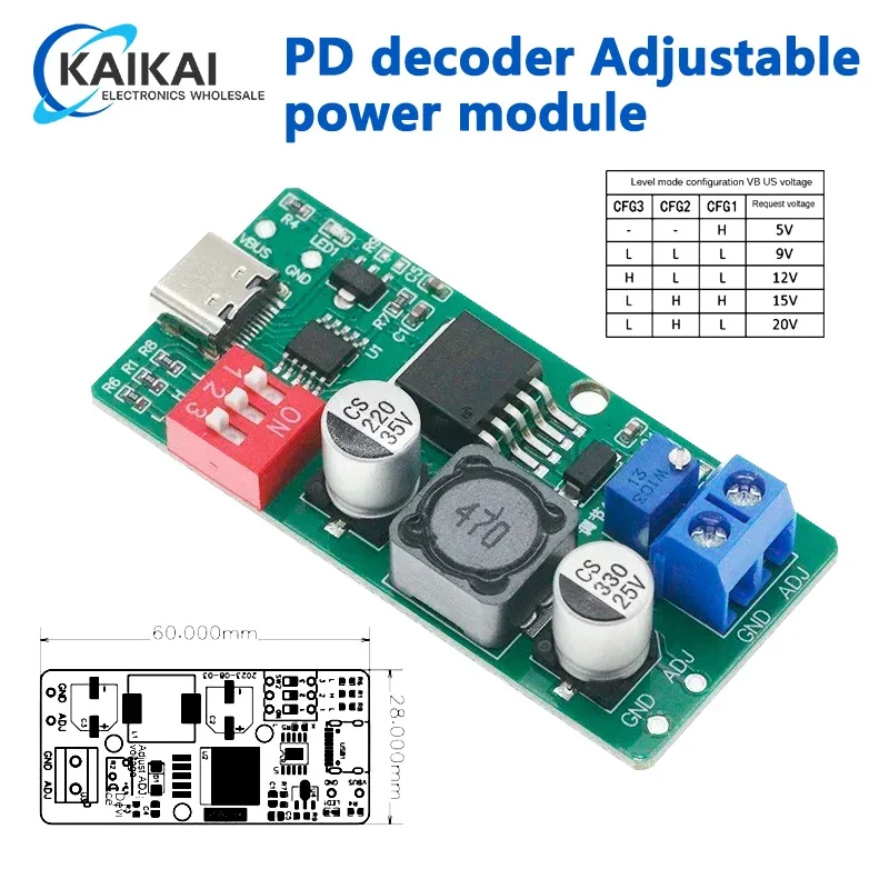 Оригинальный PD-приманка для зарядки мобильного телефона адаптер питания