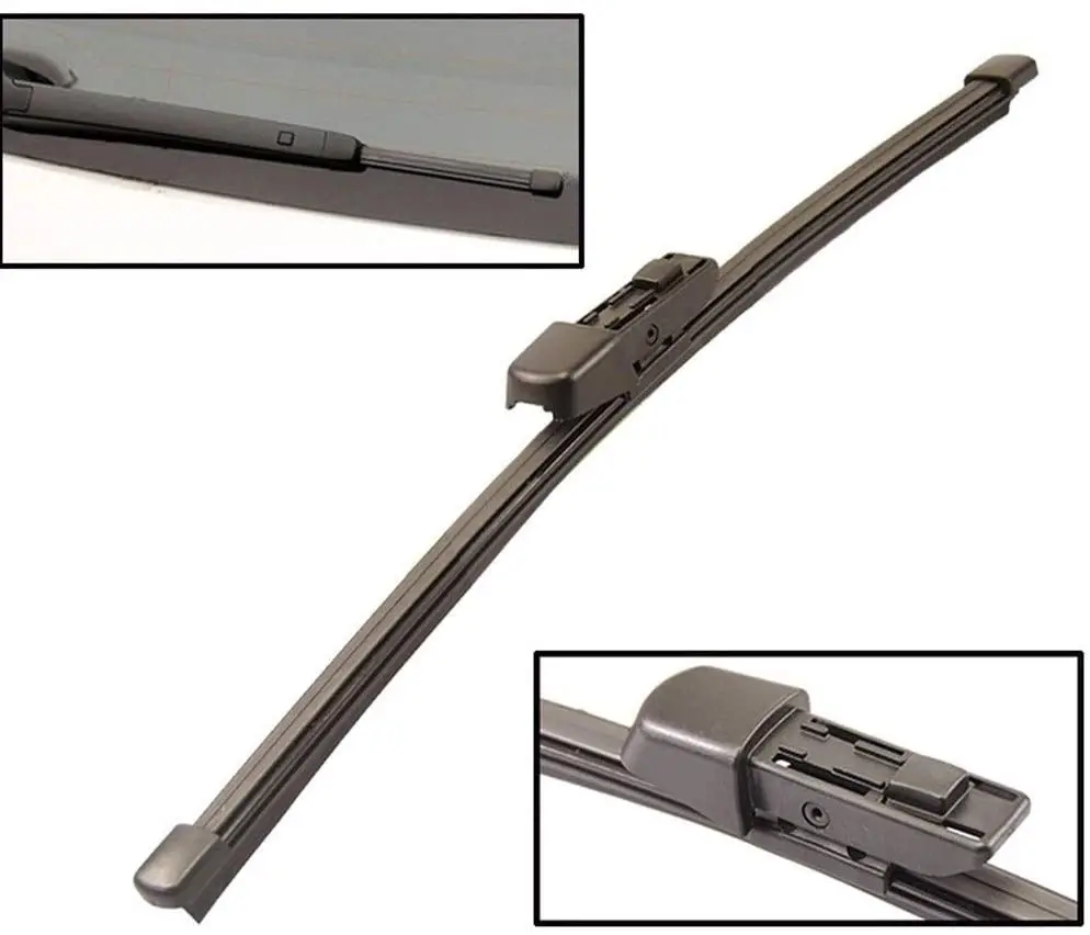 Щетки стеклоочистителя передние и задние для Volkswagen VW Polo Hatchback 6R 6C 2009 ~ 2017 MK5 спереди