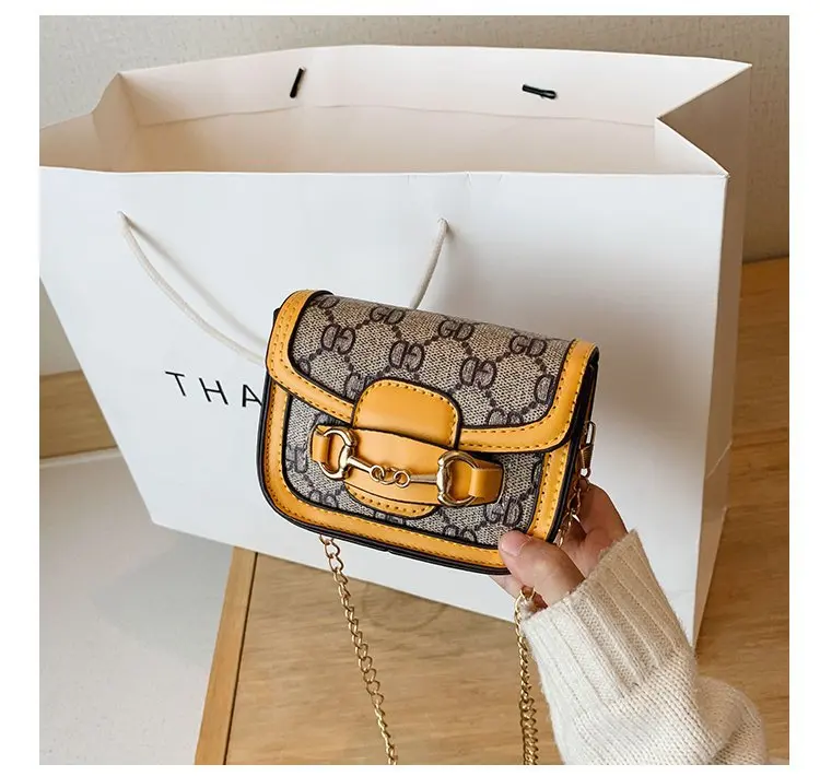 Luxury children's cross-body small bag female senior sense of western style princess accessories bag fashion shoulder bag