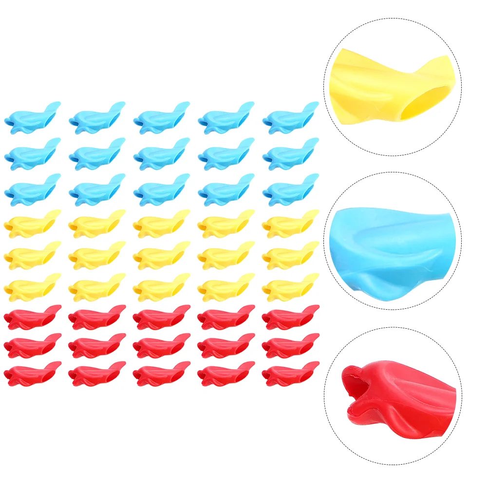 

Pen Holderwritingkids Stand Handwritingholders Grips Replaceable Clip Cute Stationery Organizer Desk Training Silicone Device