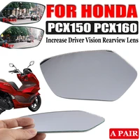 for honda pcx150 pcx160 pcx 150 pcx 160 accessories side handlebar convex mirror increase rearview mirrors view vision lens