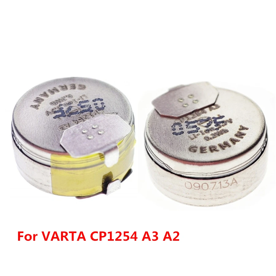 Оригинальный новый литий-ионный аккумулятор 3,7 в CP1254 60 мАч для VARTA CP1254 A3 A2 для Sony Bose JABRA для True TWS, Беспроводная Bluetooth-гарнитура, аккумулятор