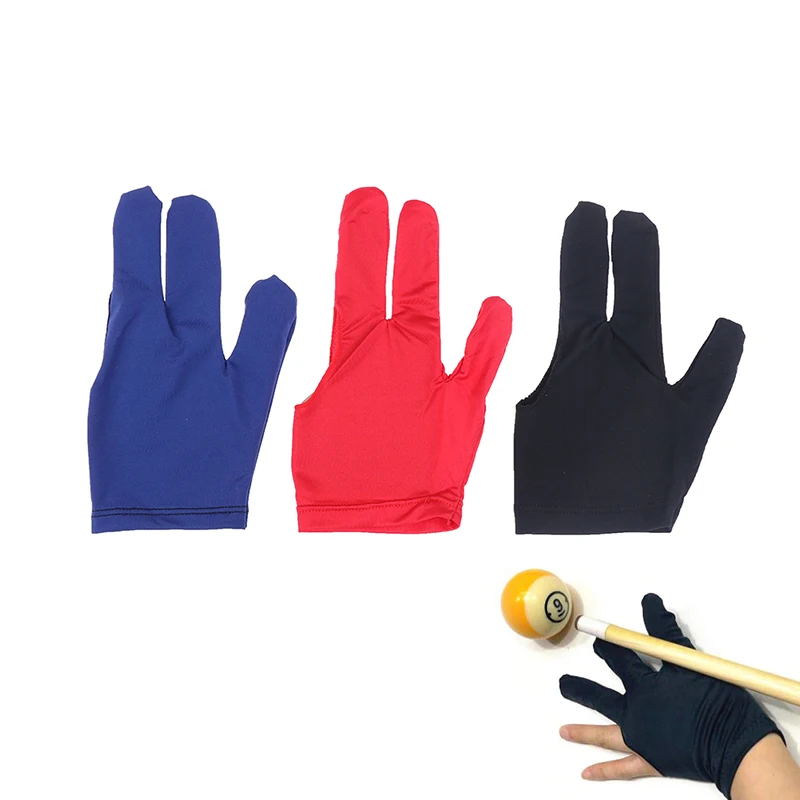 

Черный цвет, профессиональный спандекс, снукер, бильярдная перчатка, бассейн, левая рука, три перчатки для игры в пул