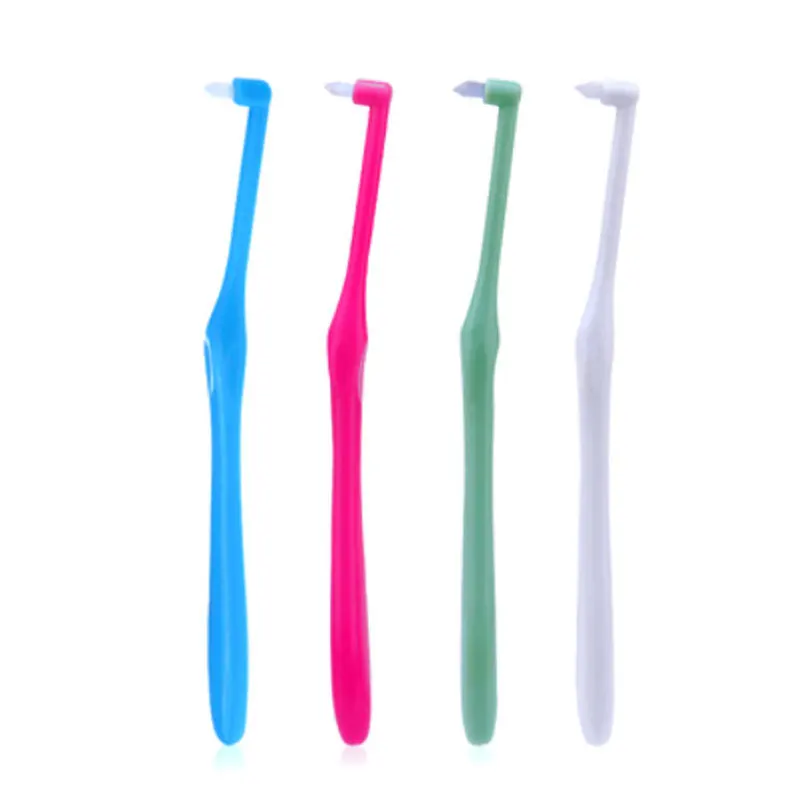 

1Pcs Orthodontic Toothbrush Interdental Tooth Brush Small Head Soft Hair Correction Teeth Braces Dental Floss Oral Tooth Care