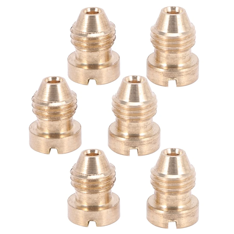 

Foam Cannon Orifice Nozzle Tips, High Replacement Thread Nozzle for Snow Foam Lance, 1.1 mm, 6-Pack