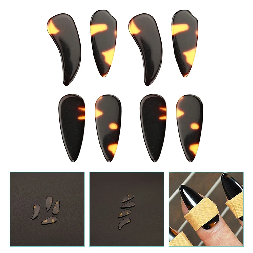 

Picks Finger Guitar String Instrument Guzheng Adjustable Parts Instruments Zither Chinese Protectors Fingertip Thumb Ukulele