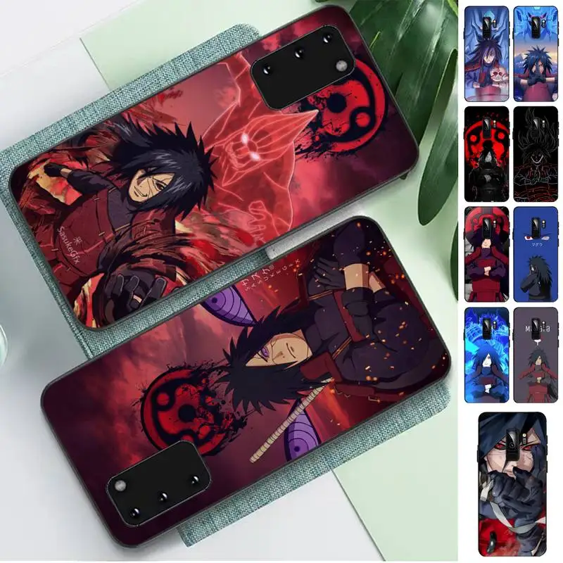 

BANDAI Naruto Anime Madara Uchiha Phone Case for Samsung S10 21 20 9 8 plus lite S20 UlTRA 7edge