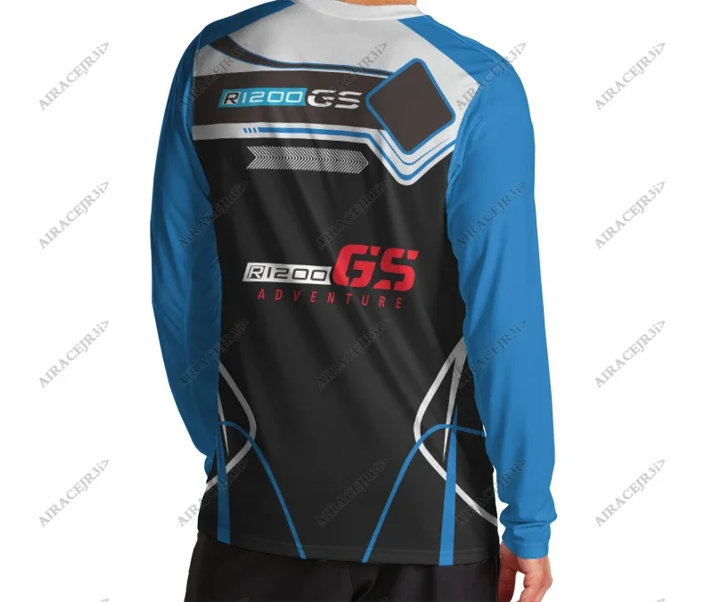 Футболка R1200 GS Motorrad для езды на мотоцикле быстросохнущая летняя мужская футболка