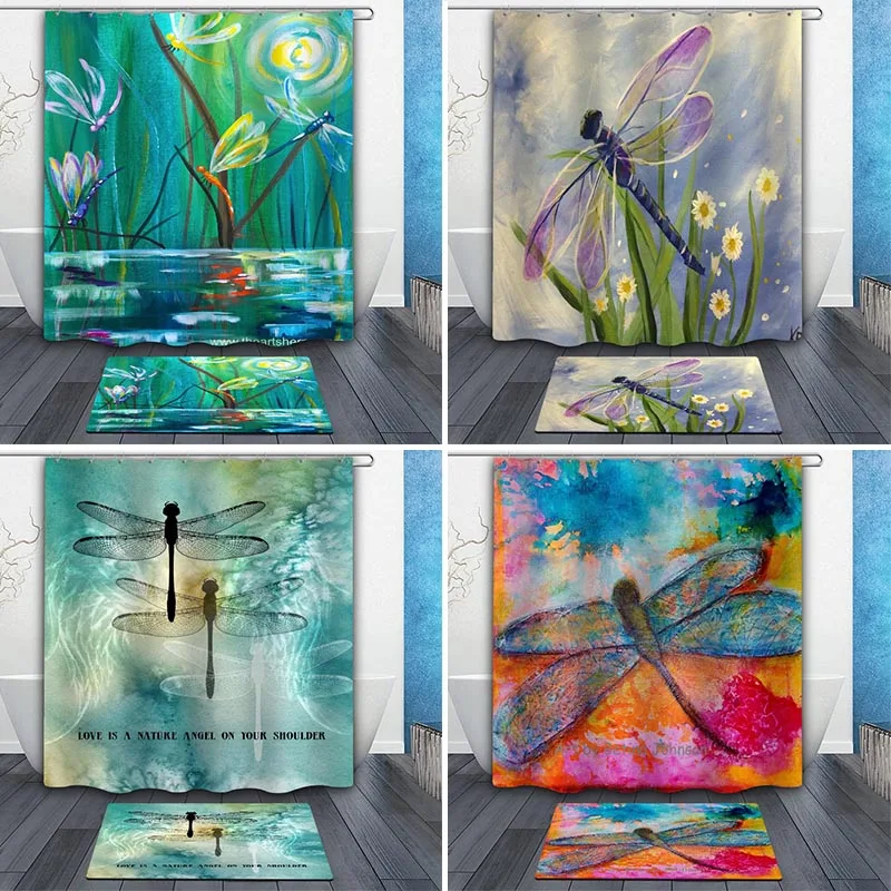 

Оригинальная занавеска для душа «Орхидея» с рисунком Горячая Распродажа, занавеска для ванной из полиэстера, водонепроницаемая с крючком д...