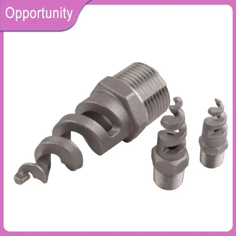 

Multipurpose Industrial Spray Nozzle Large Flow Full Cone Male Thread Stainless Steel Dust Remove Watering Mist Sprinkler
