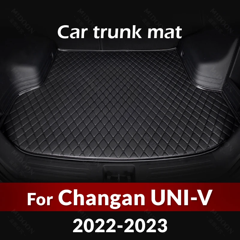 

Автомобильный коврик для багажника Changan UNI-V 2022 2023, автомобильные аксессуары на заказ, украшение интерьера автомобиля, коврик-подкладка для груза