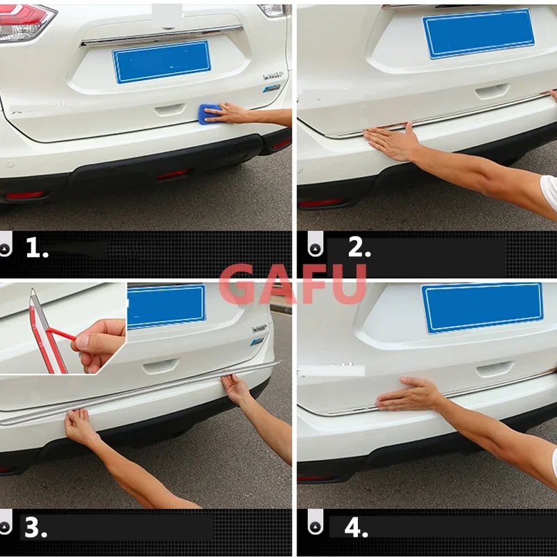 Автомобильные аксессуары для Kia Optima K5 2021 2020 наклейка на заднюю дверь накладка из