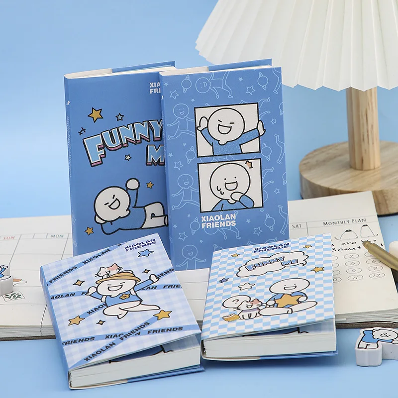 

2022 Mini Notebook 365 Days Portable XIAOLAN Cute Pocket Notepad Daily Weekly Agenda Planner Stationery Office School Supplies