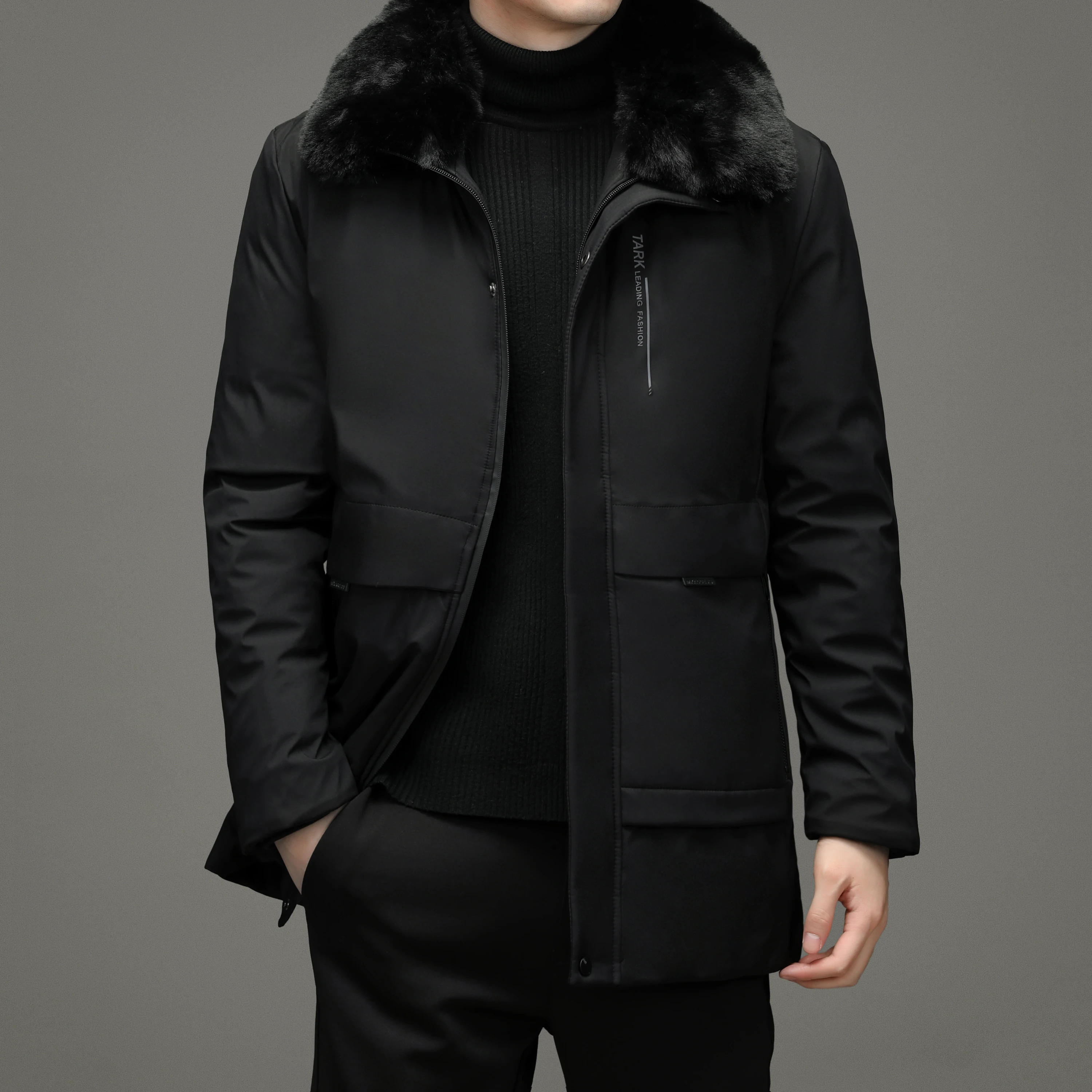 2022 Winter Jacket Men Parkas Thicken Warm Coat Fashion Masculina Doudoune Homme Puffer Jackets Mens Clothing Roupas Masculinas