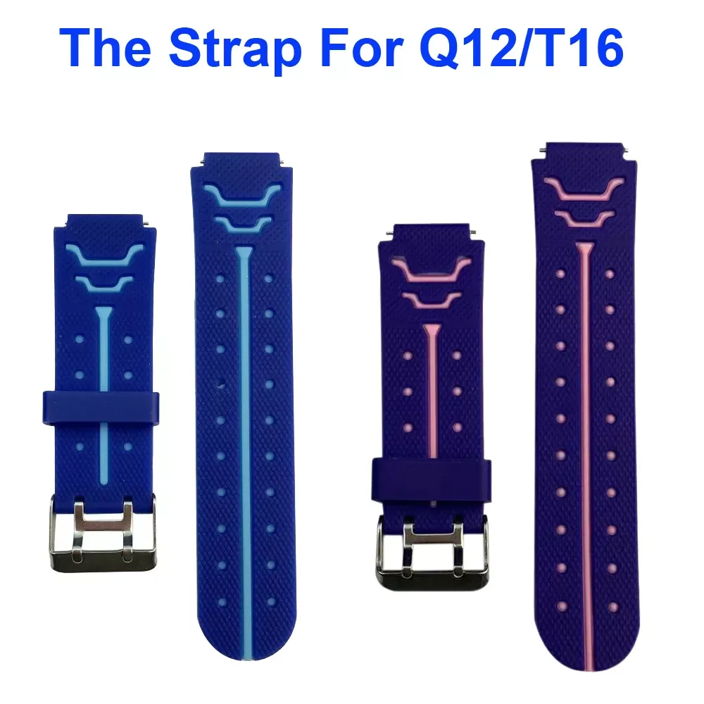 

The Silicone Watch Straps For Q12 T16 Kids Smart Watch Wristband Bracelet Strap