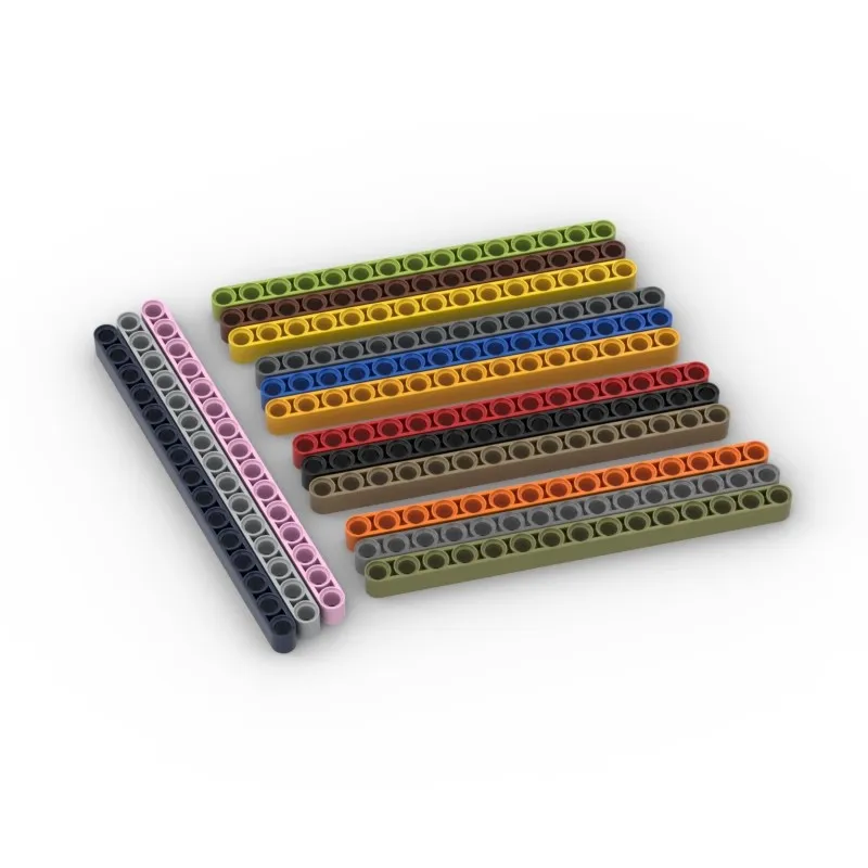 20 шт. детали MOC 32278 высокотехнологичный луч 1x15 матовых совместимых строительных