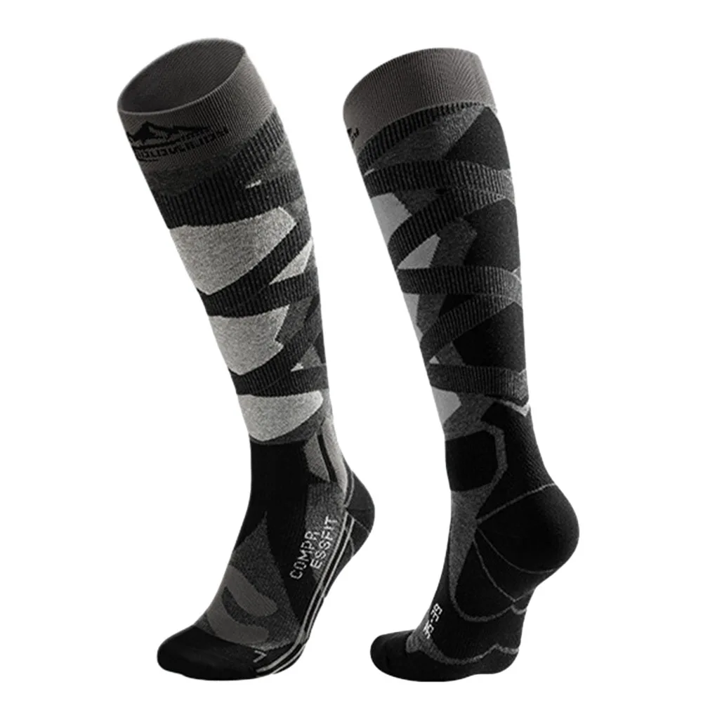 

Durable High Quality Practical Brand New 360°Gradient Compression Ski Socks Men/Women Ski Socks Spandex 35-39 Men/Women