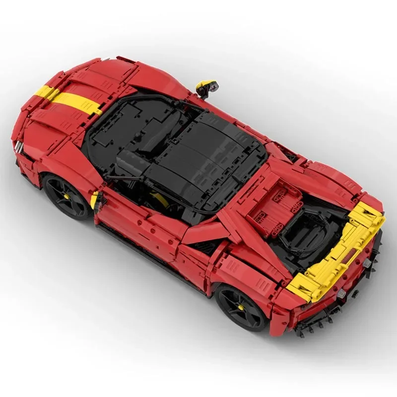 Новая техническая модель автомобиля супер спортивная Assetto Fiorano строительные