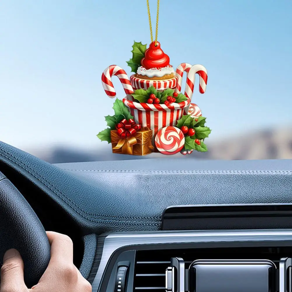 Яркие рождественские украшения праздничный рождественский набор украшений с