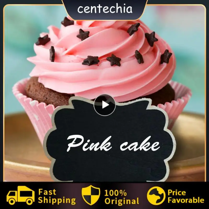 

1~5PCS Chalkboard SignsSmall Chalkboard Labels with Easel Stand Blackboard for Table Numbers Price Wedding Table Centerpiece