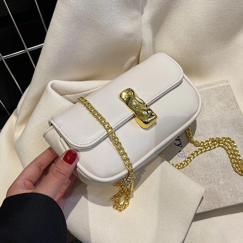 

2022 Summer Brand PU Leather Flap Crossbody Bags for Women Hit Simple Fashion Shoulder Side Bag Lady Luxury Small Handbags