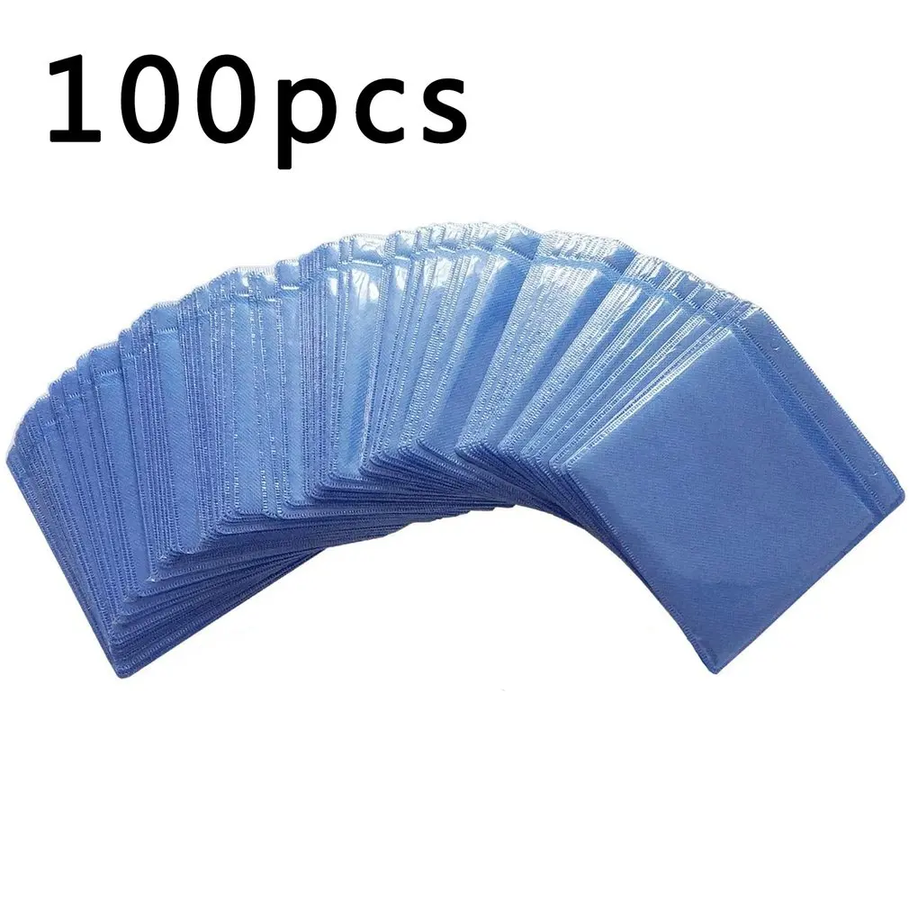 100pcs disc Record CD DVD Records Non-Woven Bags Double Sided Cover Storage Case Anti-static PP Bag Sleeve Envelope Holde