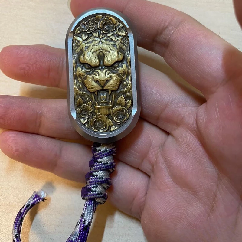 

Second-Hand out-of-Print TK Yield Tiger Push Brand Stainless Steel Brass Material TK Steel Tiger