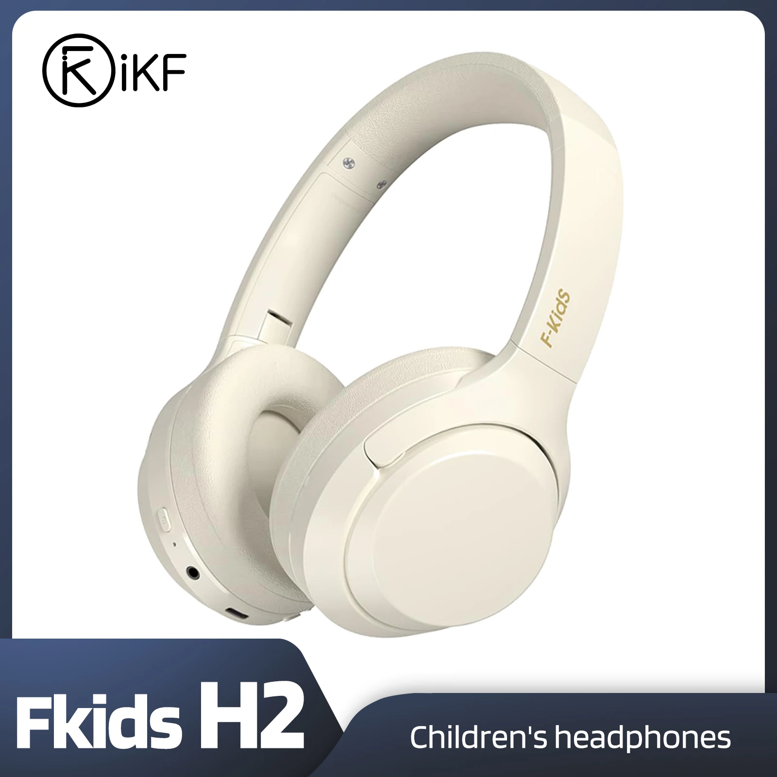 Детские Наушники IKF Fkids H2 Bluetooth С Ограничением Громкости 85 дБ Детская Обучающая