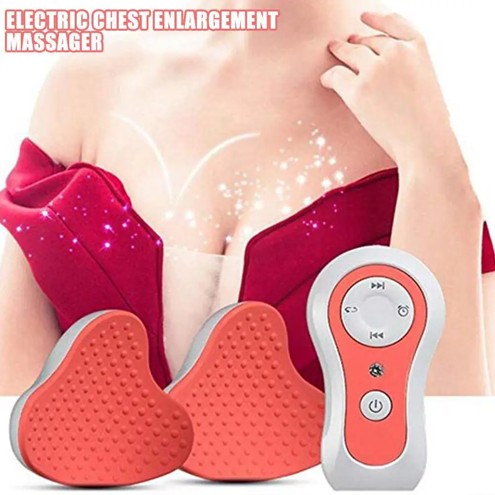 

Magnet Breast Enhancer Electric Chest Enlargement Massager Anti-Chest Device Sagging Acupressure Therapy Tool Massage Breas P5V7