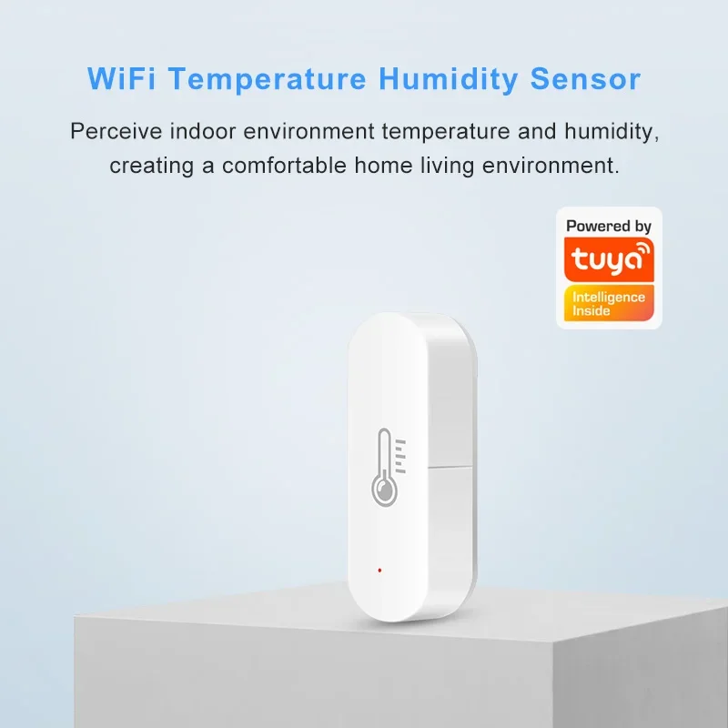 RYRA Wi-Fi умный датчик температуры и влажности Крытый открытый гигрометр термометр