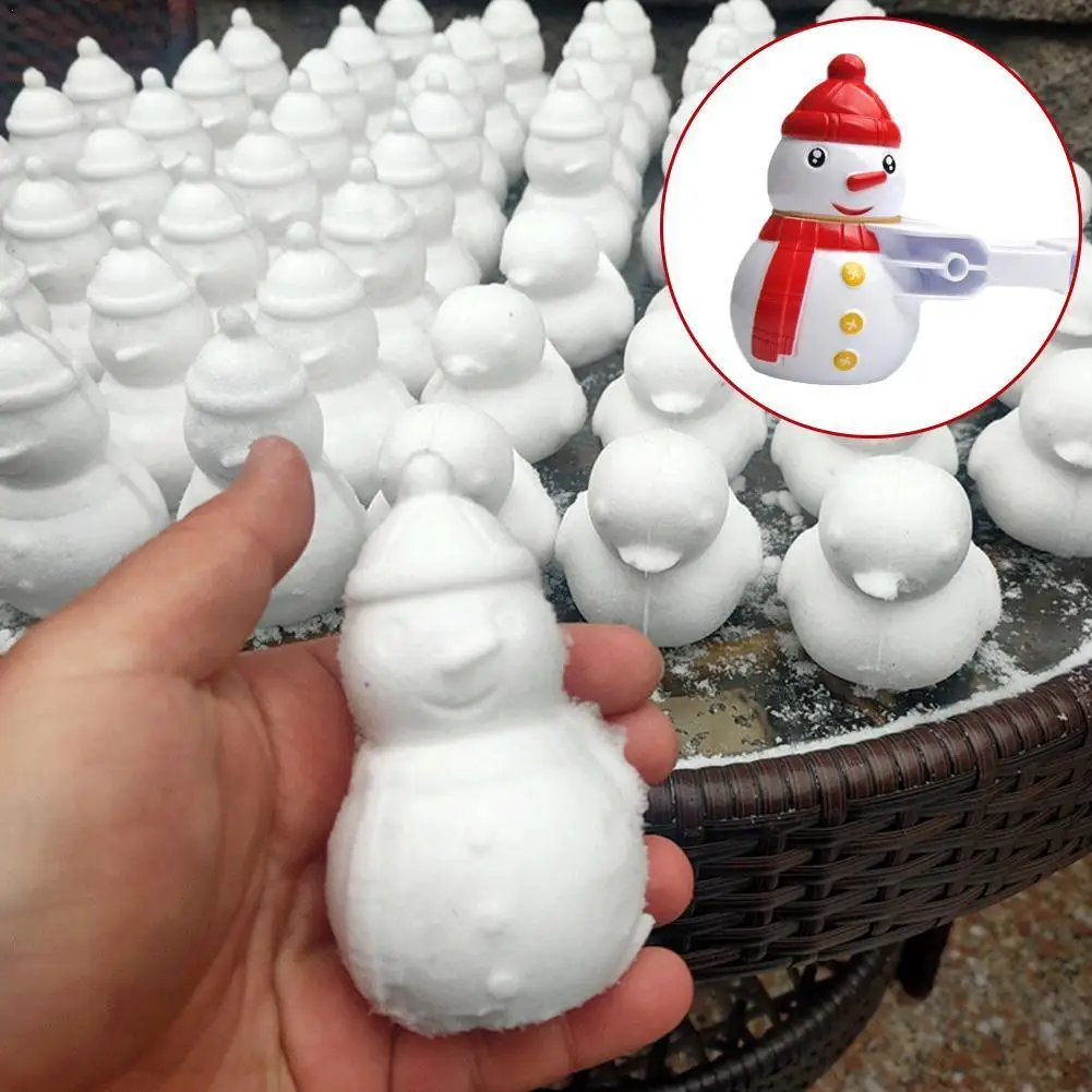 

Устройство для изготовления зимних снежных шариков, пластиковый зажим, Детская уличная форма для песка, снежного шарика, игрушки для борьбы...