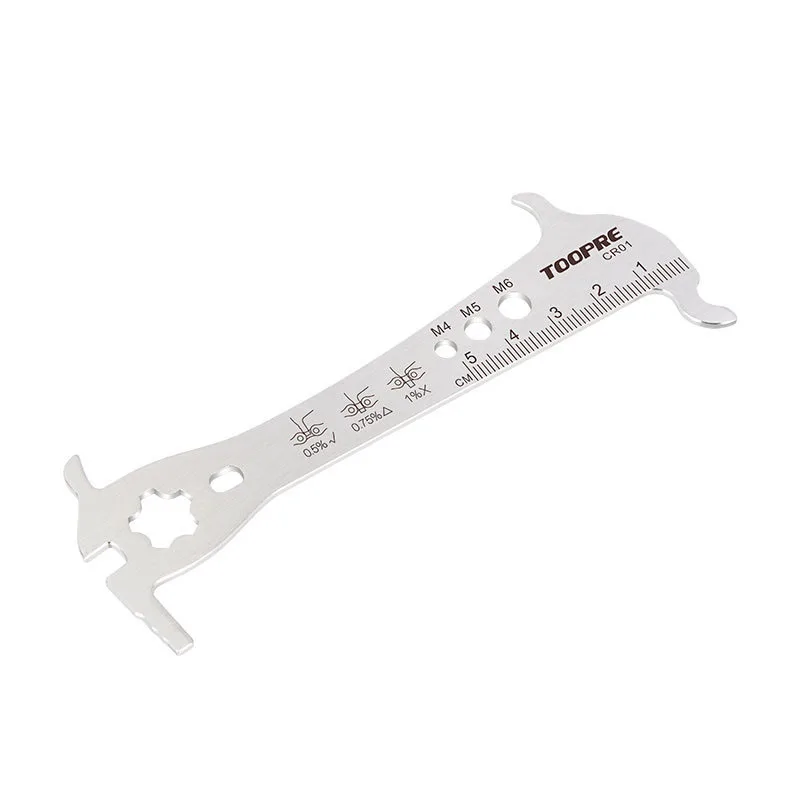 이wana końcówka do roweru szosowego i górskiego oolWear miarka linijka łańcucha suwmiarka 3 w 1 miernik śruba miernika haki