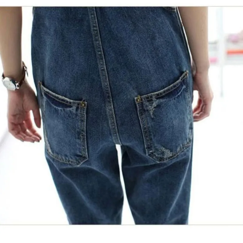 SUSOLA трендовый женский джинсовый комбинезон весенний тренд свободные джинсовые