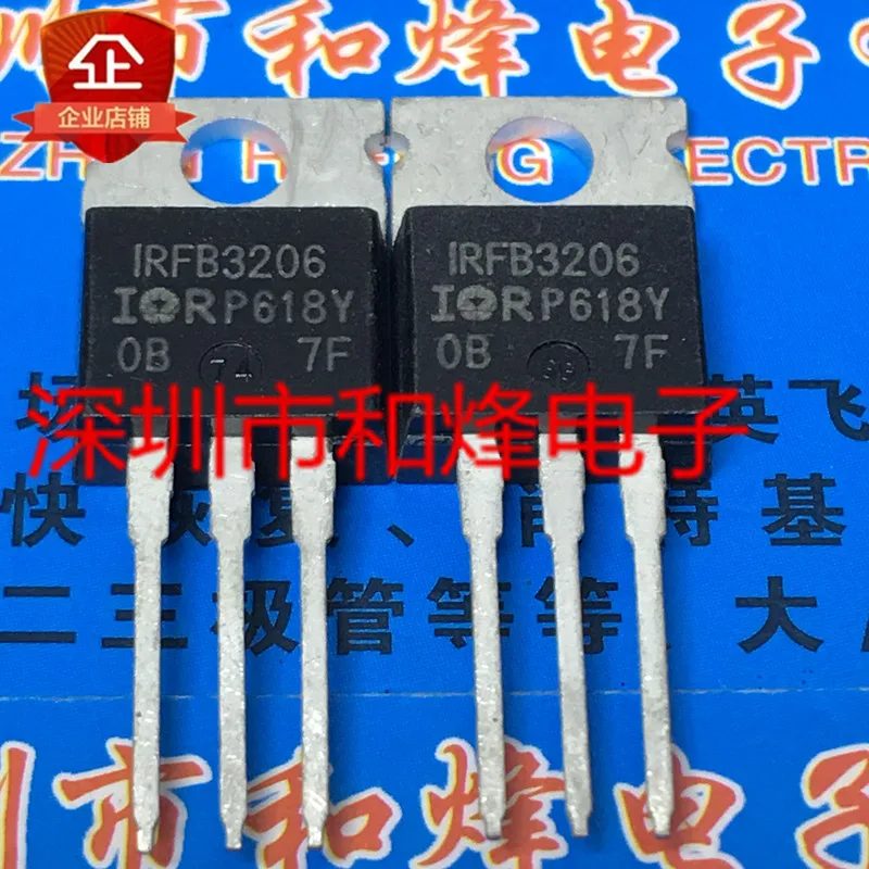 

5PCS-10PCS IRFB3206 IRFB3206PBF TO-220 60V 210A New And Original On Stock
