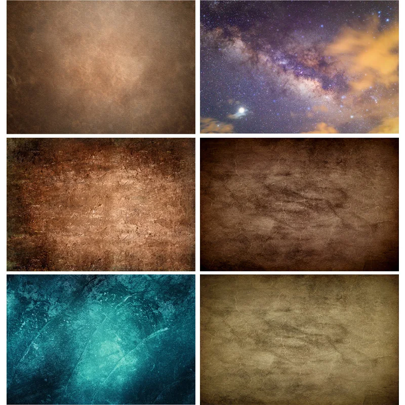 

SHENGYONGBAO Abstract Vintage Texture Portrait Photography Backdrops Props Gradient Solid Color Photo Backgrounds 2021112CN-11