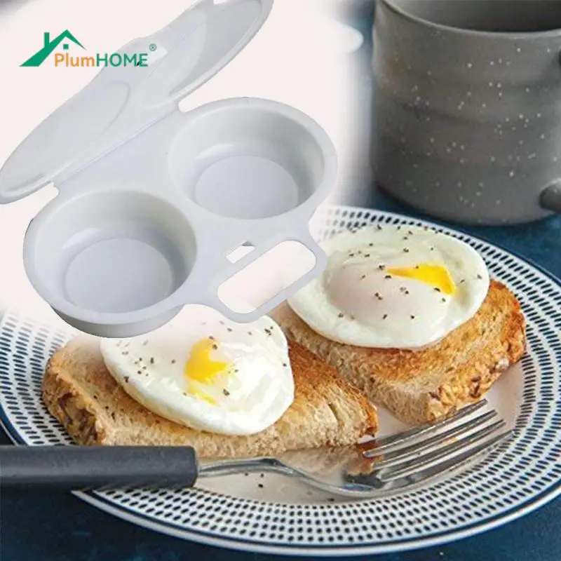 

Home Kitchen Microwave Oven Heart&Flowers Round Shape Egg Steamer Cooking Mold Egg Poacher Kitchen Gadgets Fried Egg Tool
