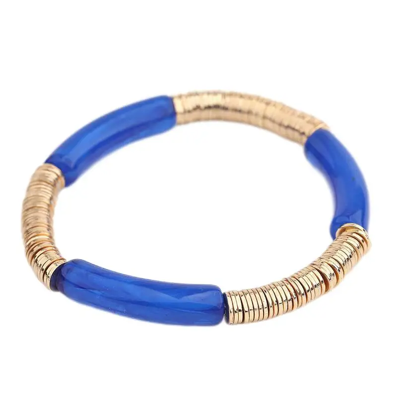 

Классические ювелирные изделия мраморная трубка с золотыми прокладками женские браслеты Подарочные браслеты BC413