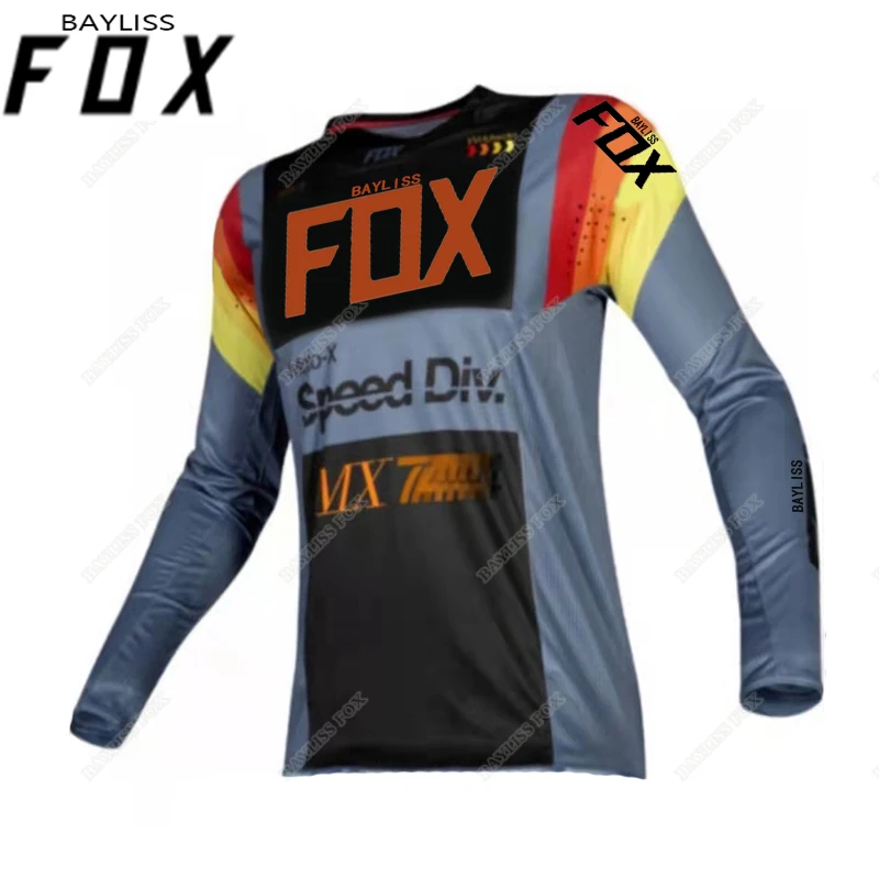 

Футболка для мотокросса Bayliss FOX 360 Murc, зеленая, белая
