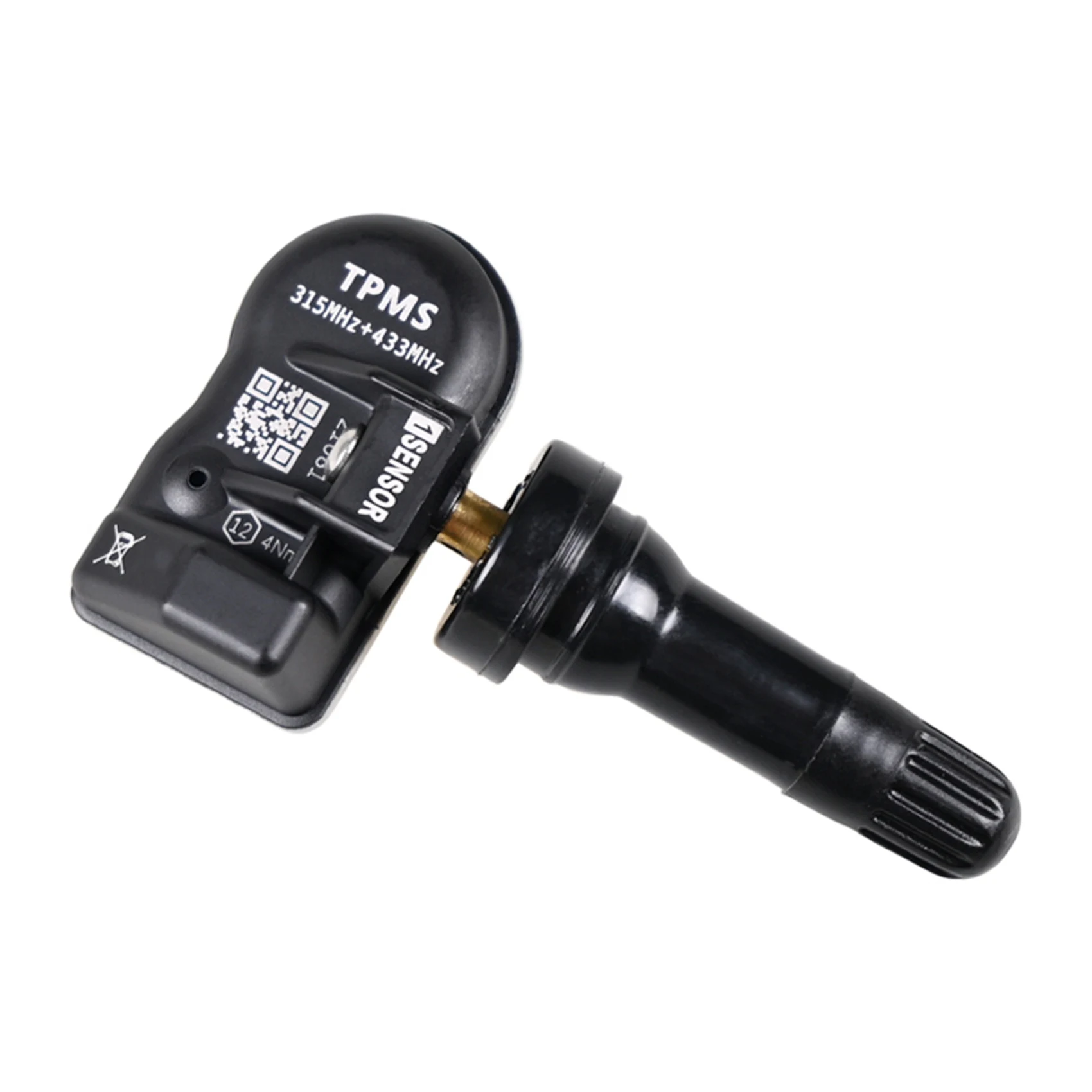 

Tire TPMS Sensor 43 Hz+315MHZ Sensor Universal 2 in 1 Tire TPMS Sensor Programmable for Tire Pressure Monitoring System