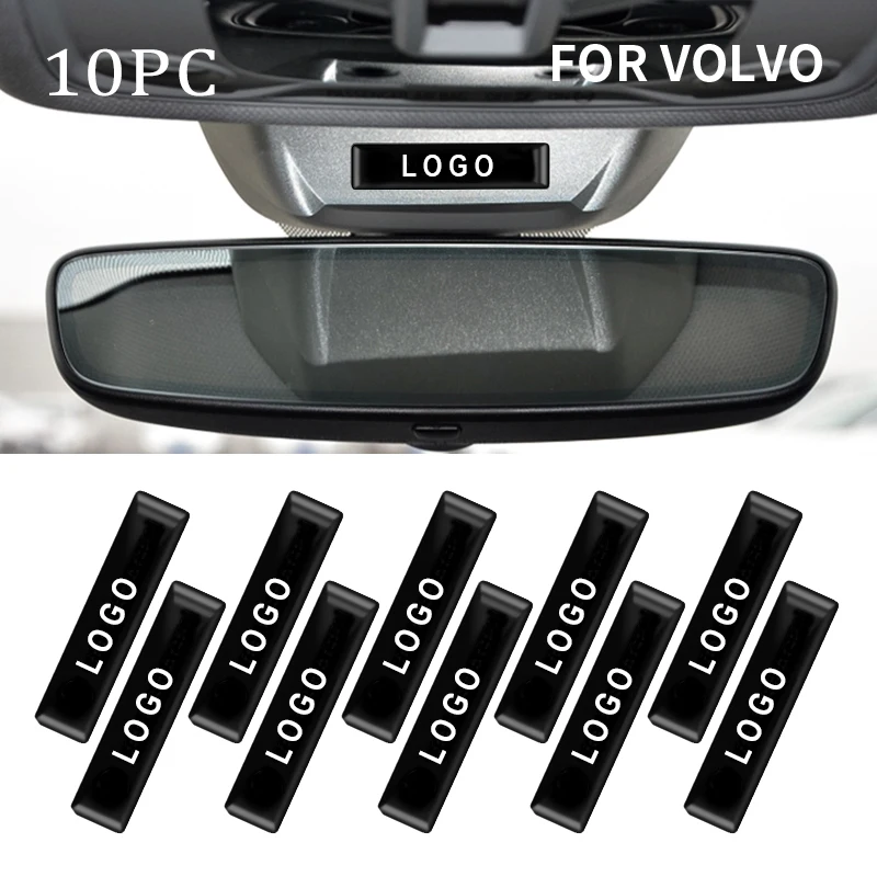 

For Volvo xc60 xc90 v40 v50 s60 v60 v70 c30 xc40 s40 Stickers 3D Resin Vehicle Logo Car Sticker Interior Sticker Car Accessories